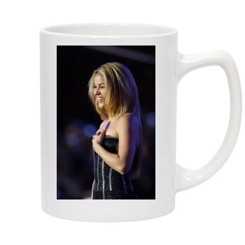 Shakira 14oz White Statesman Mug