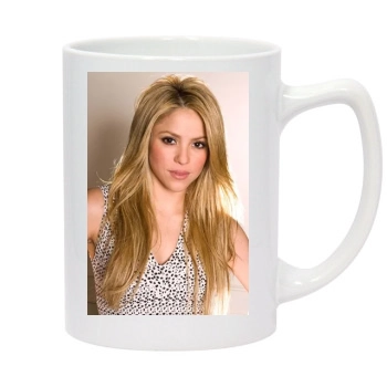 Shakira 14oz White Statesman Mug