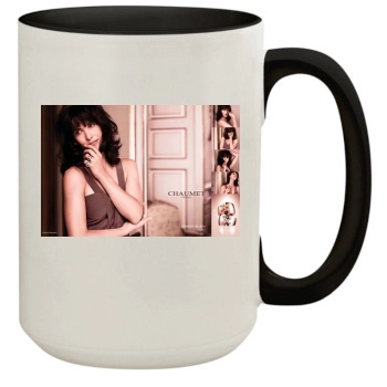 Sophie Marceau 15oz Colored Inner & Handle Mug