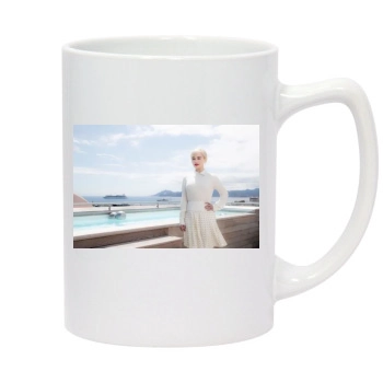 Emilia Clarke 14oz White Statesman Mug