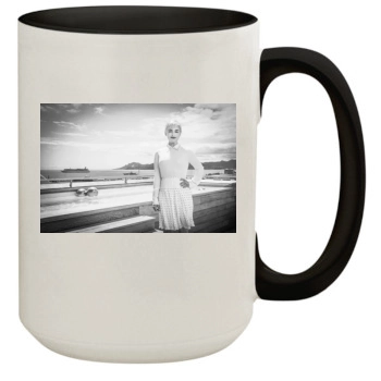 Emilia Clarke 15oz Colored Inner & Handle Mug