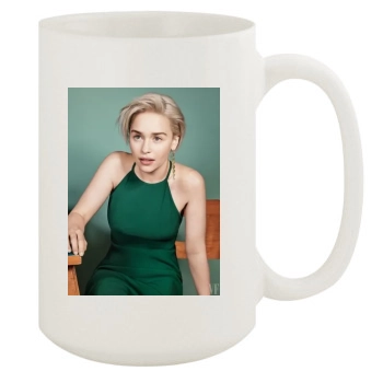 Emilia Clarke 15oz White Mug