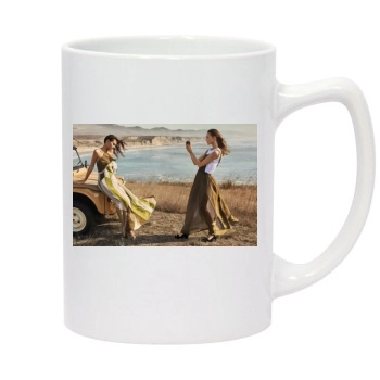 Emily Ratajkowski 14oz White Statesman Mug