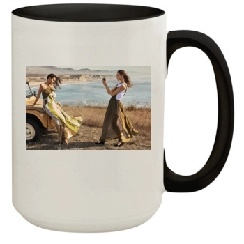 Emily Ratajkowski 15oz Colored Inner & Handle Mug