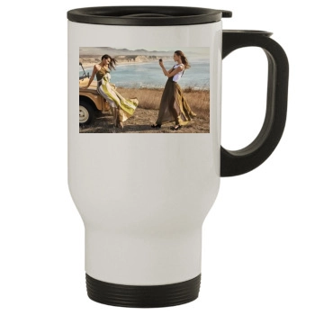 Emily Ratajkowski Stainless Steel Travel Mug