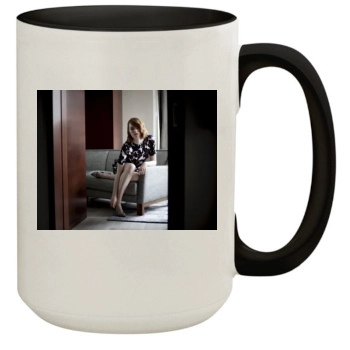 Emma Stone 15oz Colored Inner & Handle Mug