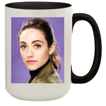 Emmy Rossum 15oz Colored Inner & Handle Mug