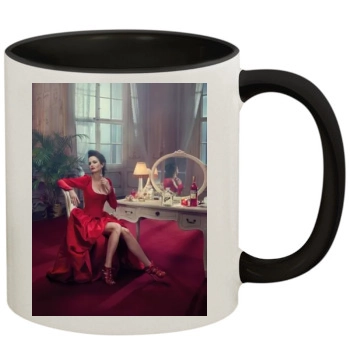 Eva Green 11oz Colored Inner & Handle Mug