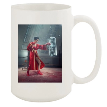 Eva Green 15oz White Mug