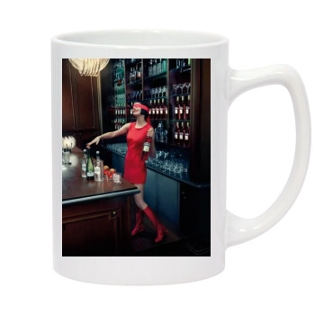 Eva Green 14oz White Statesman Mug