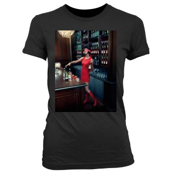 Eva Green Women's Junior Cut Crewneck T-Shirt