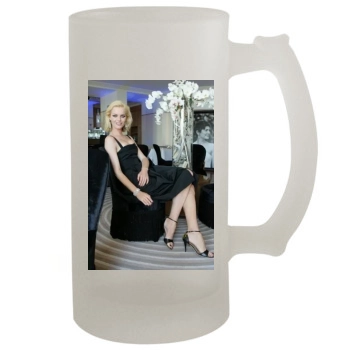 Eva Herzigova 16oz Frosted Beer Stein