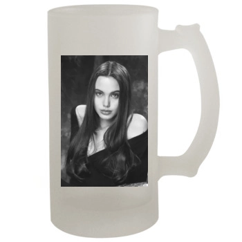 Angelina Jolie 16oz Frosted Beer Stein