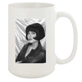 Angelina Jolie 15oz White Mug