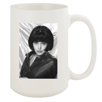 Angelina Jolie 15oz White Mug