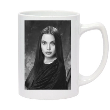 Angelina Jolie 14oz White Statesman Mug