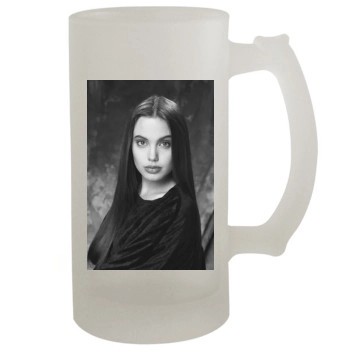 Angelina Jolie 16oz Frosted Beer Stein