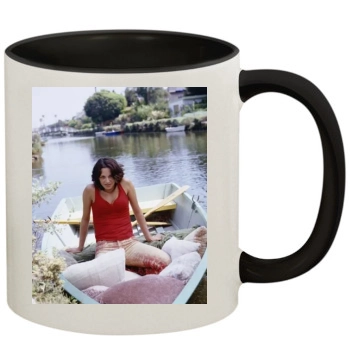 Asia Argento 11oz Colored Inner & Handle Mug