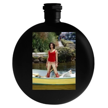 Asia Argento Round Flask