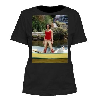 Asia Argento Women's Cut T-Shirt