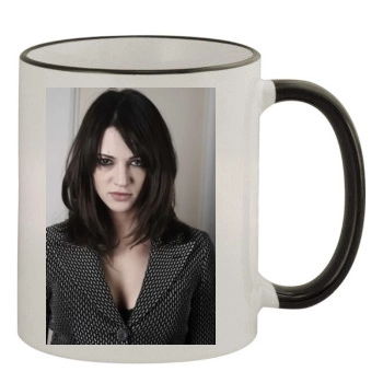 Asia Argento 11oz Colored Rim & Handle Mug