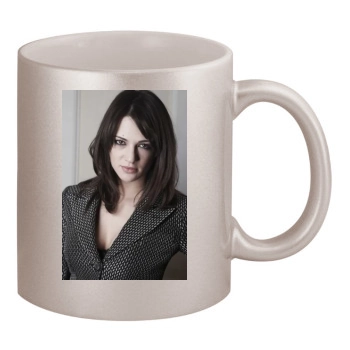 Asia Argento 11oz Metallic Silver Mug