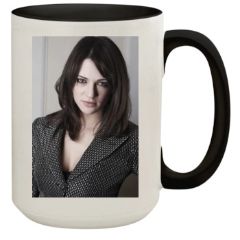 Asia Argento 15oz Colored Inner & Handle Mug