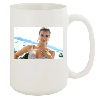 Irina Shayk 15oz White Mug