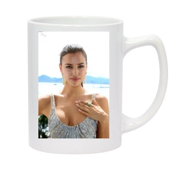 Irina Shayk 14oz White Statesman Mug