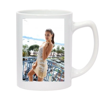 Irina Shayk 14oz White Statesman Mug