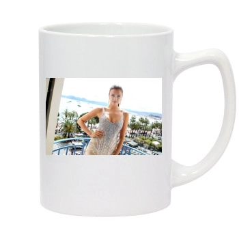 Irina Shayk 14oz White Statesman Mug