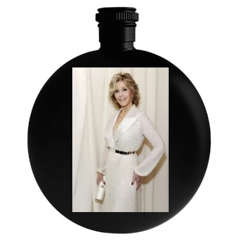 Jane Fonda Round Flask