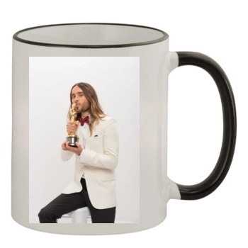 Jared Leto 11oz Colored Rim & Handle Mug