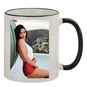 Jenna Dewan 11oz Colored Rim & Handle Mug