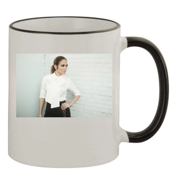 Jennifer Lopez 11oz Colored Rim & Handle Mug