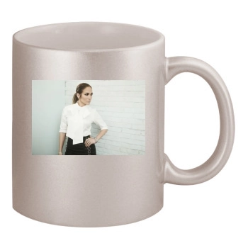 Jennifer Lopez 11oz Metallic Silver Mug