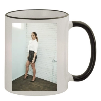 Jennifer Lopez 11oz Colored Rim & Handle Mug