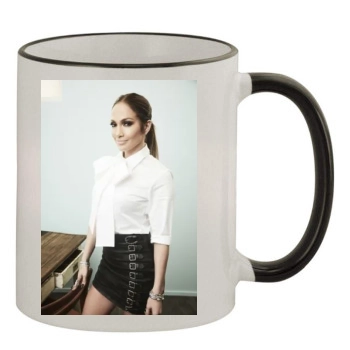 Jennifer Lopez 11oz Colored Rim & Handle Mug