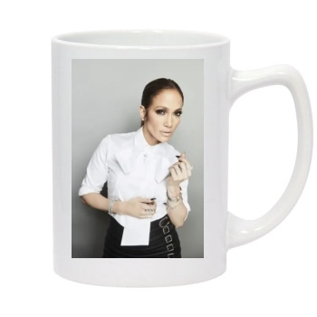 Jennifer Lopez 14oz White Statesman Mug