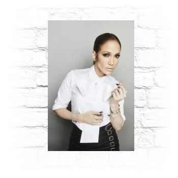 Jennifer Lopez Metal Wall Art