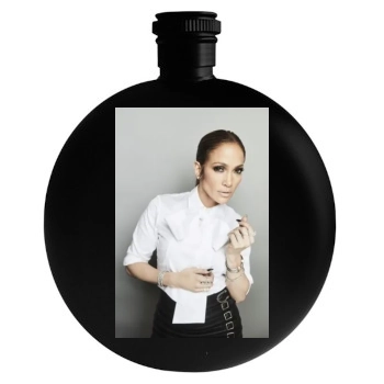 Jennifer Lopez Round Flask