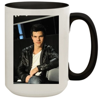 Taylor Lautner 15oz Colored Inner & Handle Mug