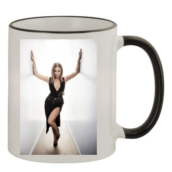 Jennifer Lopez 11oz Colored Rim & Handle Mug