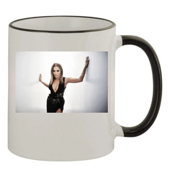 Jennifer Lopez 11oz Colored Rim & Handle Mug