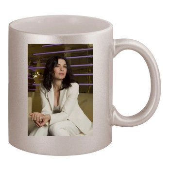 Julianna Margulies 11oz Metallic Silver Mug