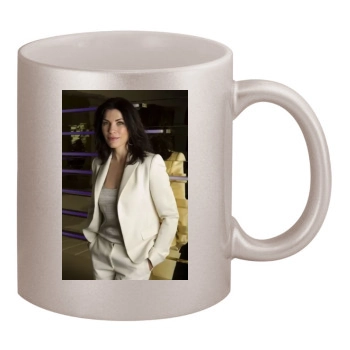 Julianna Margulies 11oz Metallic Silver Mug