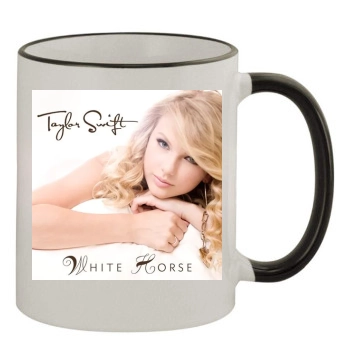 Taylor Swift 11oz Colored Rim & Handle Mug