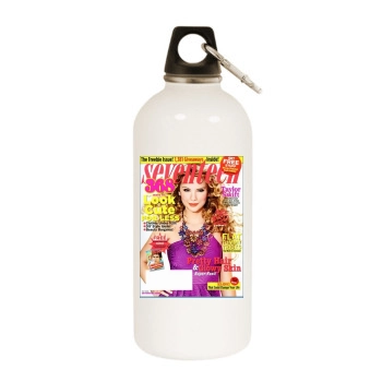 Taylor Swift White Water Bottle With Carabiner