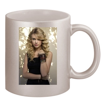 Taylor Swift 11oz Metallic Silver Mug