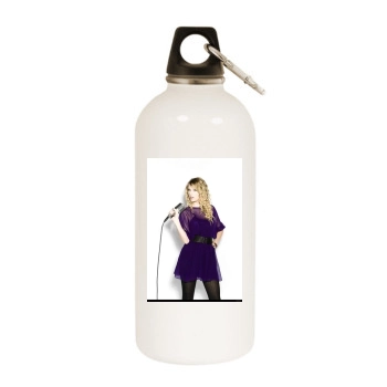 Taylor Swift White Water Bottle With Carabiner